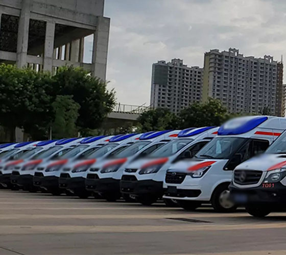 休宁县服务车队展示