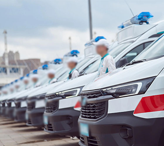 休宁县服务车队展示